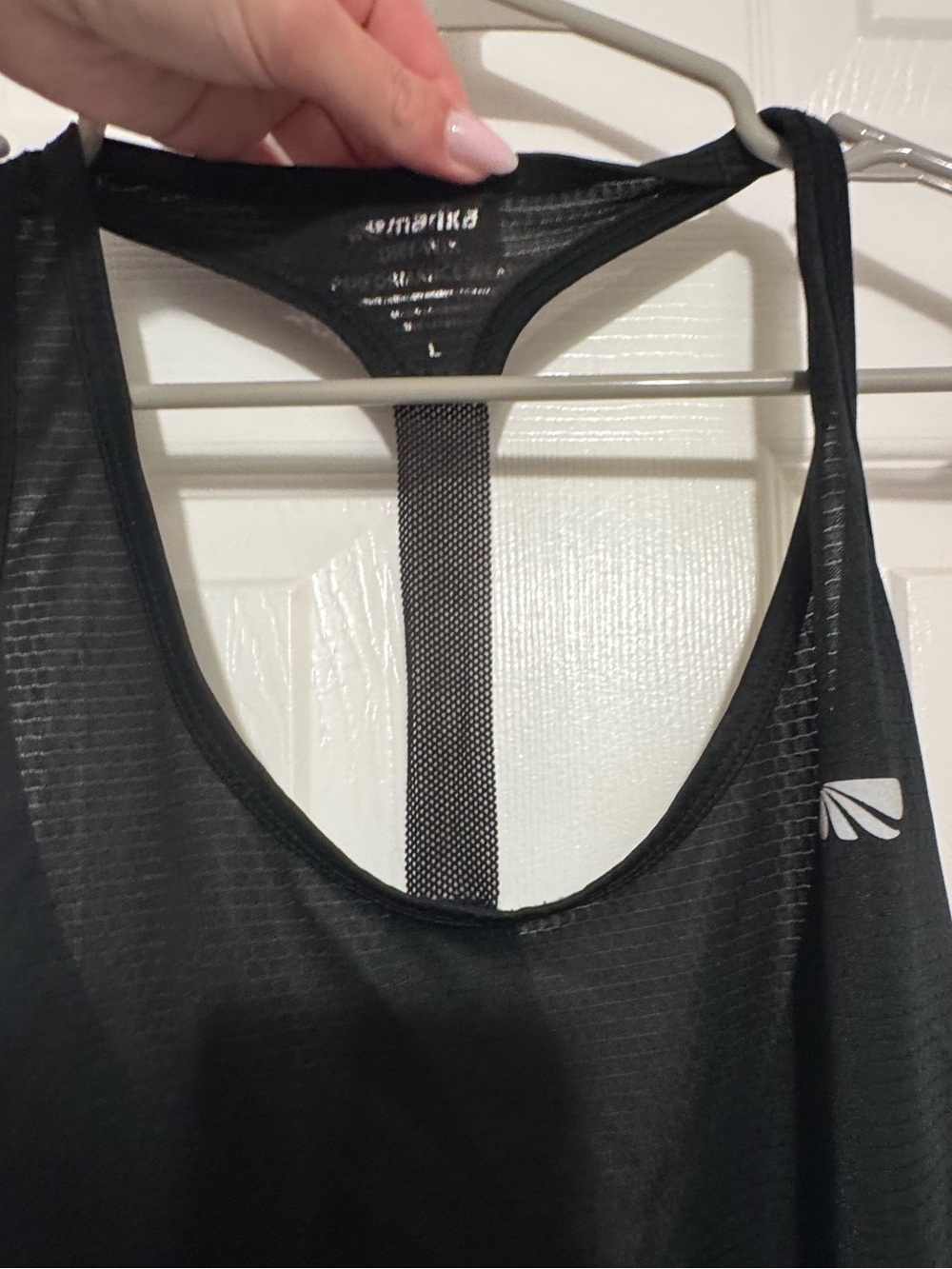 Black Racerback Tank Top